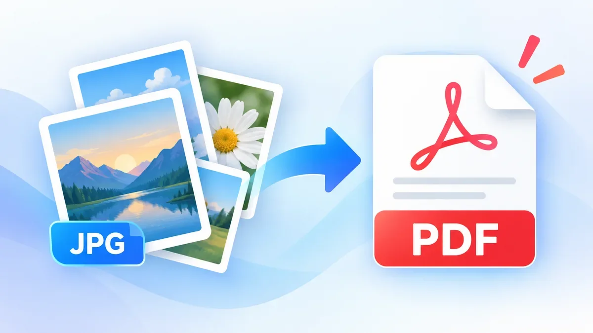How to Convert JPG to PDF Online: Free, Private & Easy