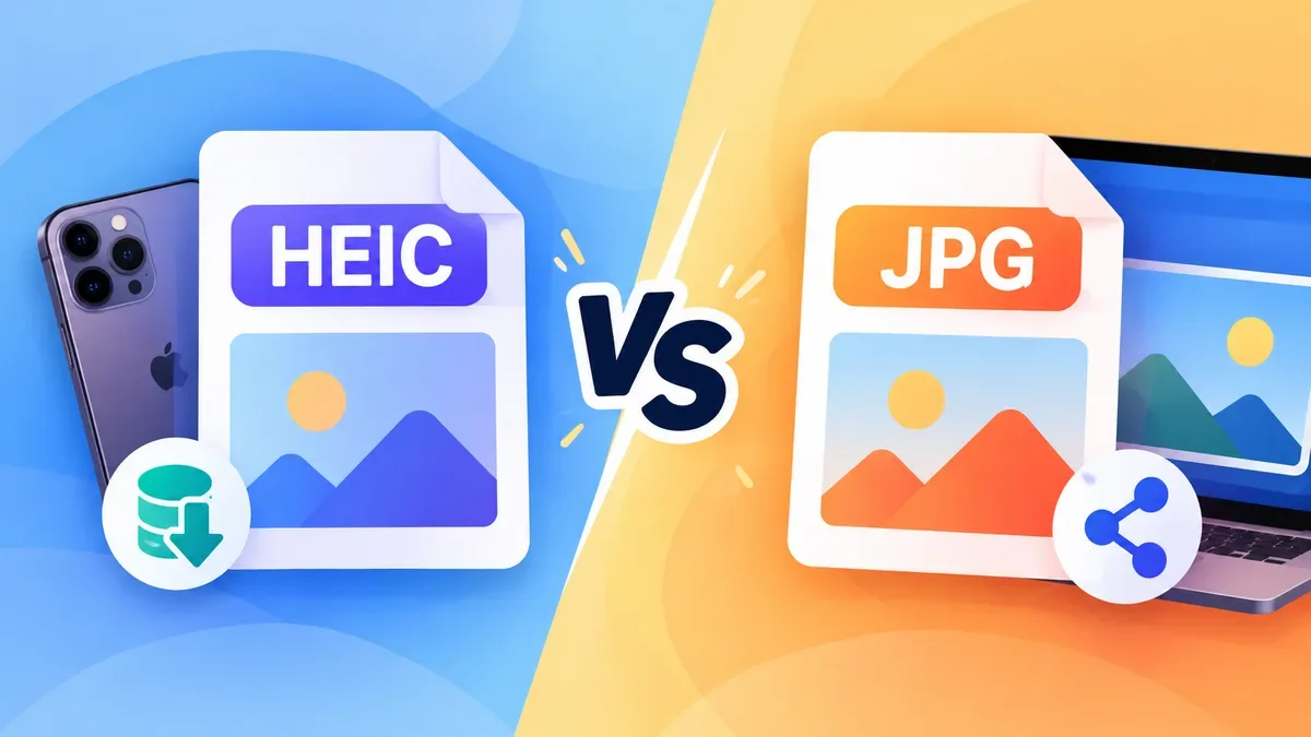 HEIC vs JPG: What's the Difference?