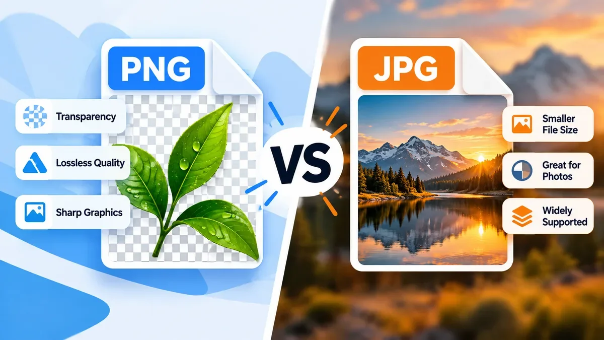 PNG vs JPG: Which Image Format Should You Use?