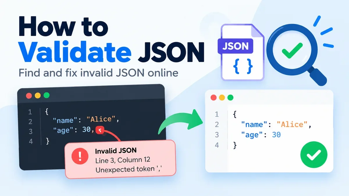 How to Validate JSON: Find and Fix Invalid JSON Online